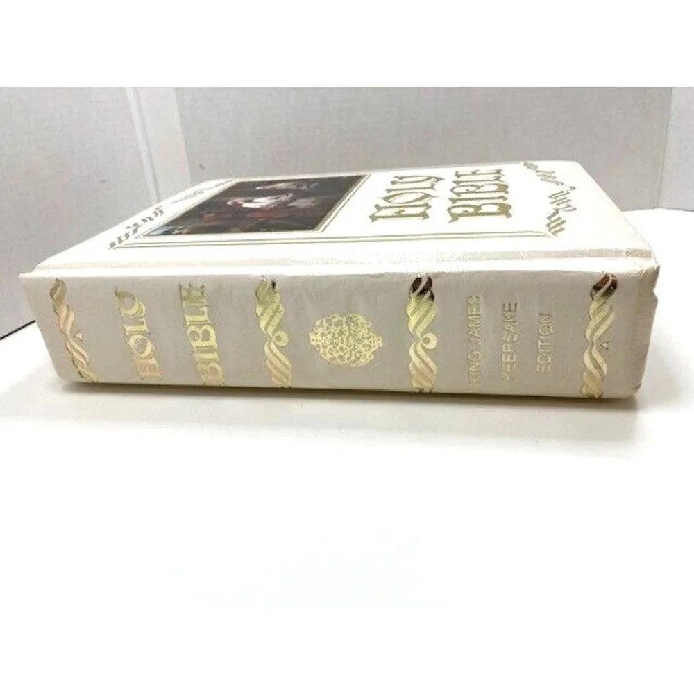 Vintage Holy Bible King James‎ Keepsake Edition 1976 Color Art Prints